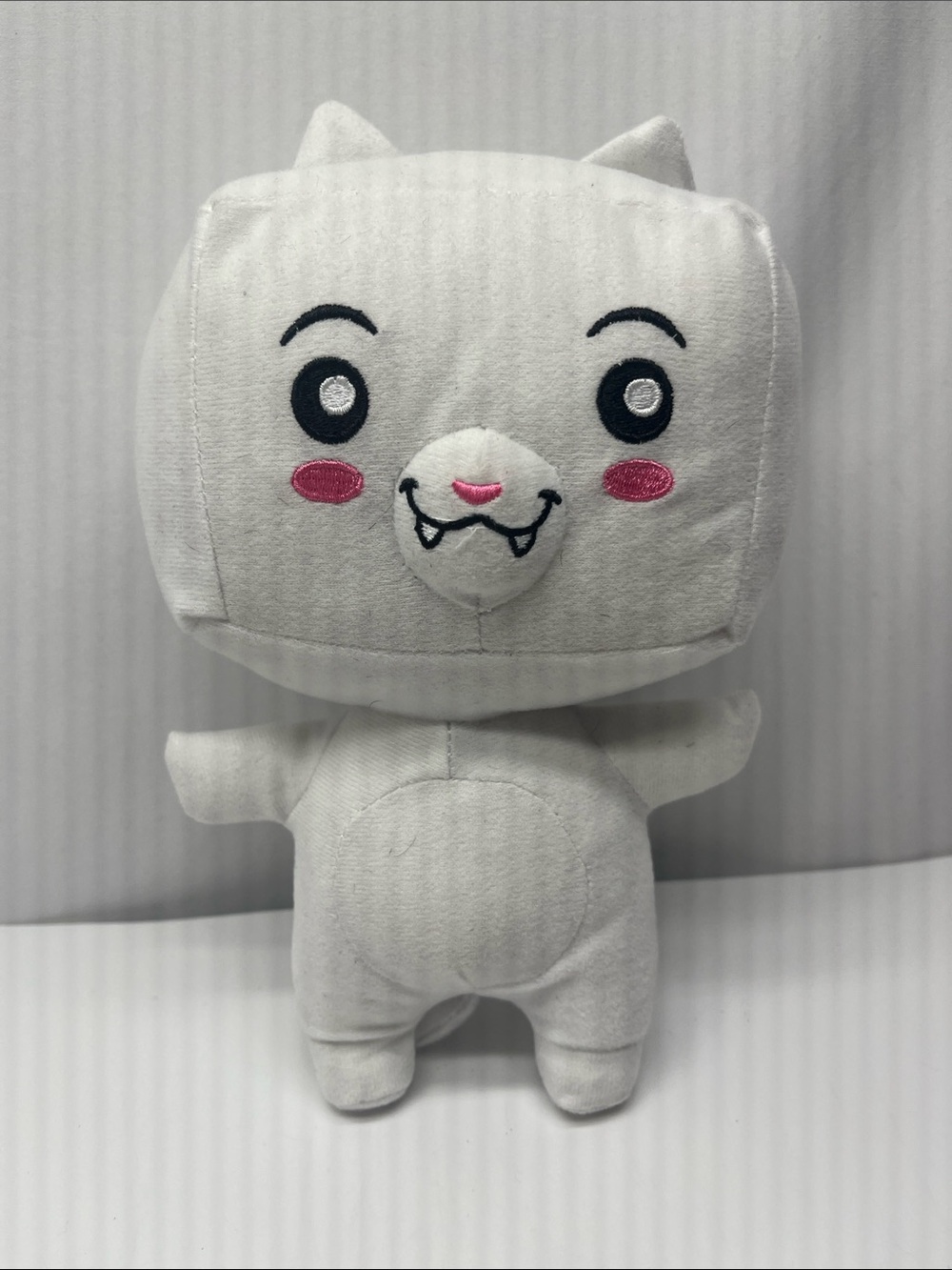 Glow In The Dark lanky Box Plush Cat Doll - Soft Kids Toy